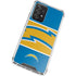 NFL Los Angeles Chargers Zone Block Galaxy A52 5G Clear Case